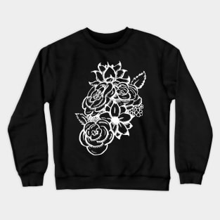 Sketched Floral Crewneck Sweatshirt